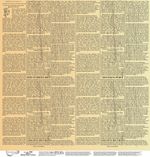 Бумага для скрапбукинга Вокруг меня. Газеты 190 г/м², 30.5х30.5 см, 10 шт, 6, Mr.Painter PSR 2606