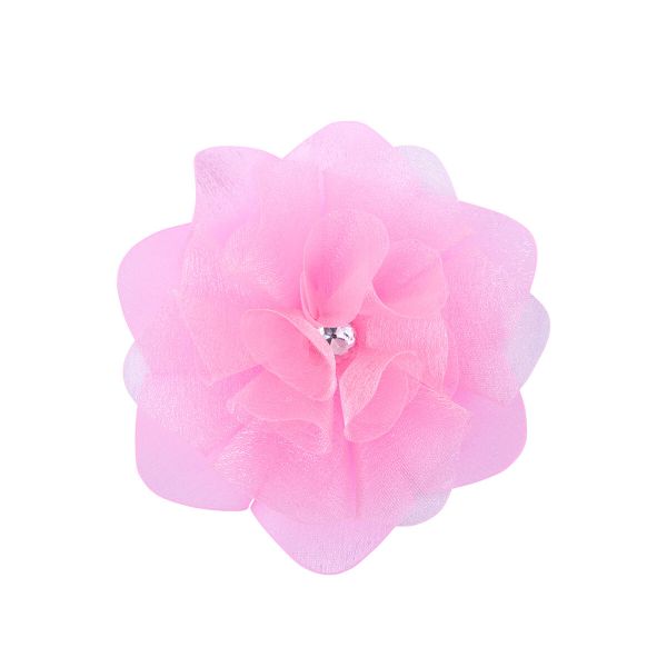 Цветочек пришивной Лотос, 1 шт, №01 розовый, Blitz 3053