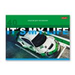 Альбом для рисования, выбор.лак, 100 г/м², A4 29х20.5 см, 40 л. на скобе, 5 шт, 000226 Берегись автомобиля, Светоч 40АЛСК4_4_3_9