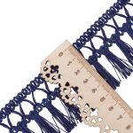 Бахрома отделочная 50.0 мм / 25 метров, 919 темно-синий, 0390-0040, T-04