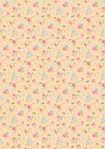 Ткань для пэчворка Peppy Весенний этюд, отрез 50х55 см, 146 г/м², ВЭ-13 желтый, Peppy