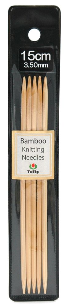 Спицы чулочные Tulip Bamboo 3,5мм, 15см, KND060350