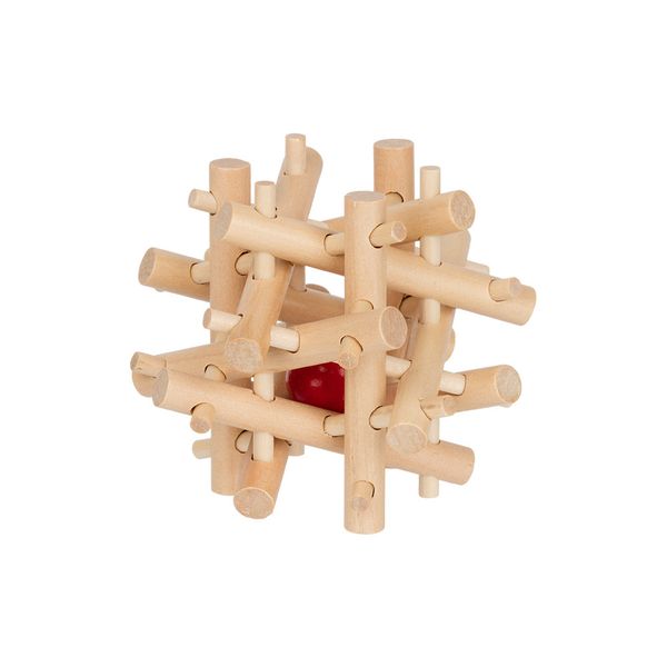 Головоломка деревянная, 1 шт, 12 сестер 24 элемента, Delfbrick DLS-13