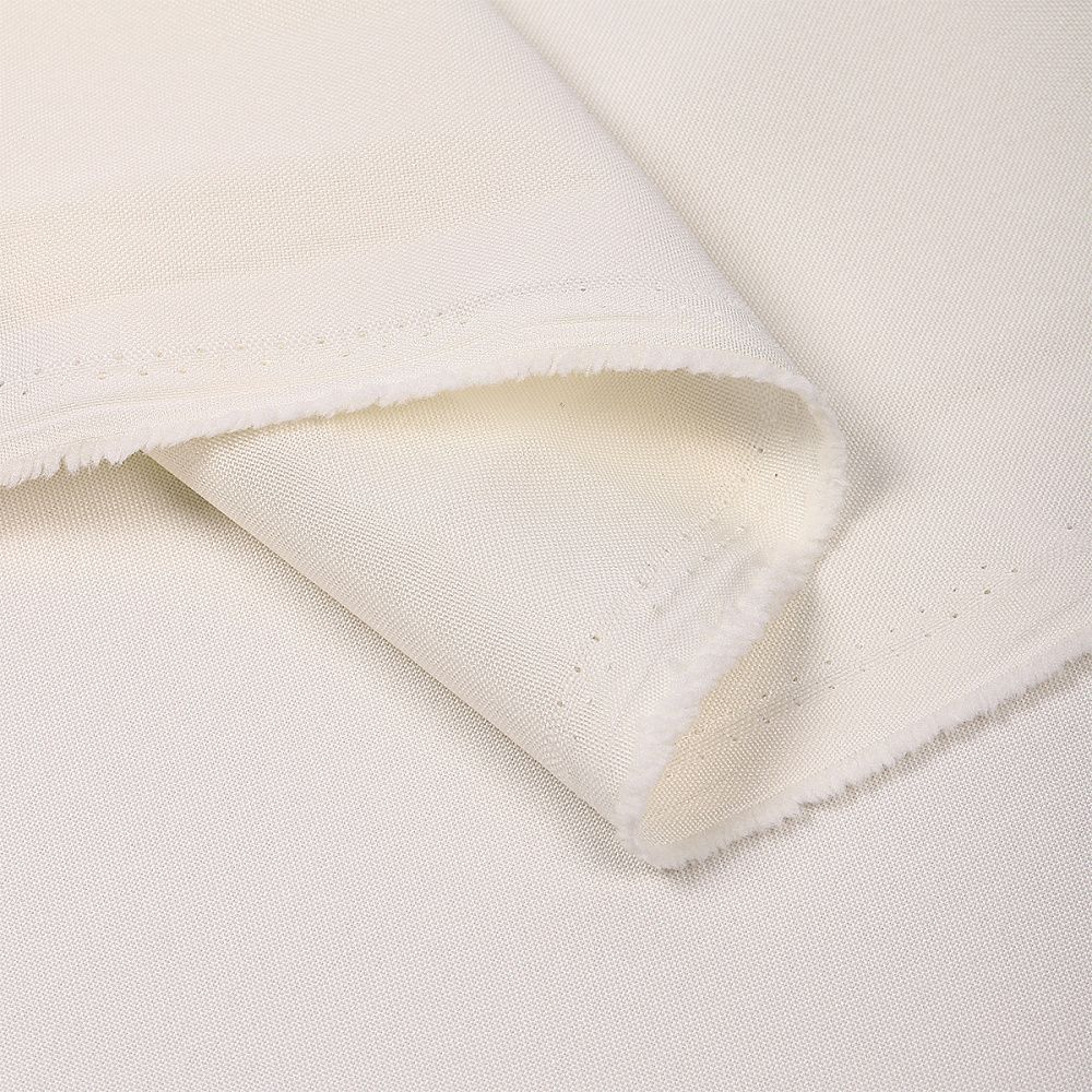 Габардин 150 г/м², 150 см / 50 метров, TBY.150102, цв.F102 молочный