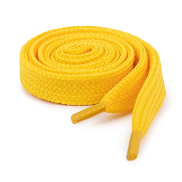 Шнурки для обуви т.6 100 см, 25 п №093(10093) желтый, Gamma