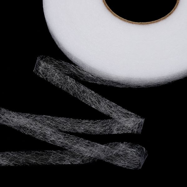 Паутинка клеевая 10 мм / 100 метров, 23 г/м², белый