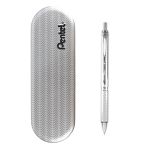 Ручка гелевая Energel Metal ⌀0.7 мм, TB цвет чернил: синий, Pentel BL407CZ TB