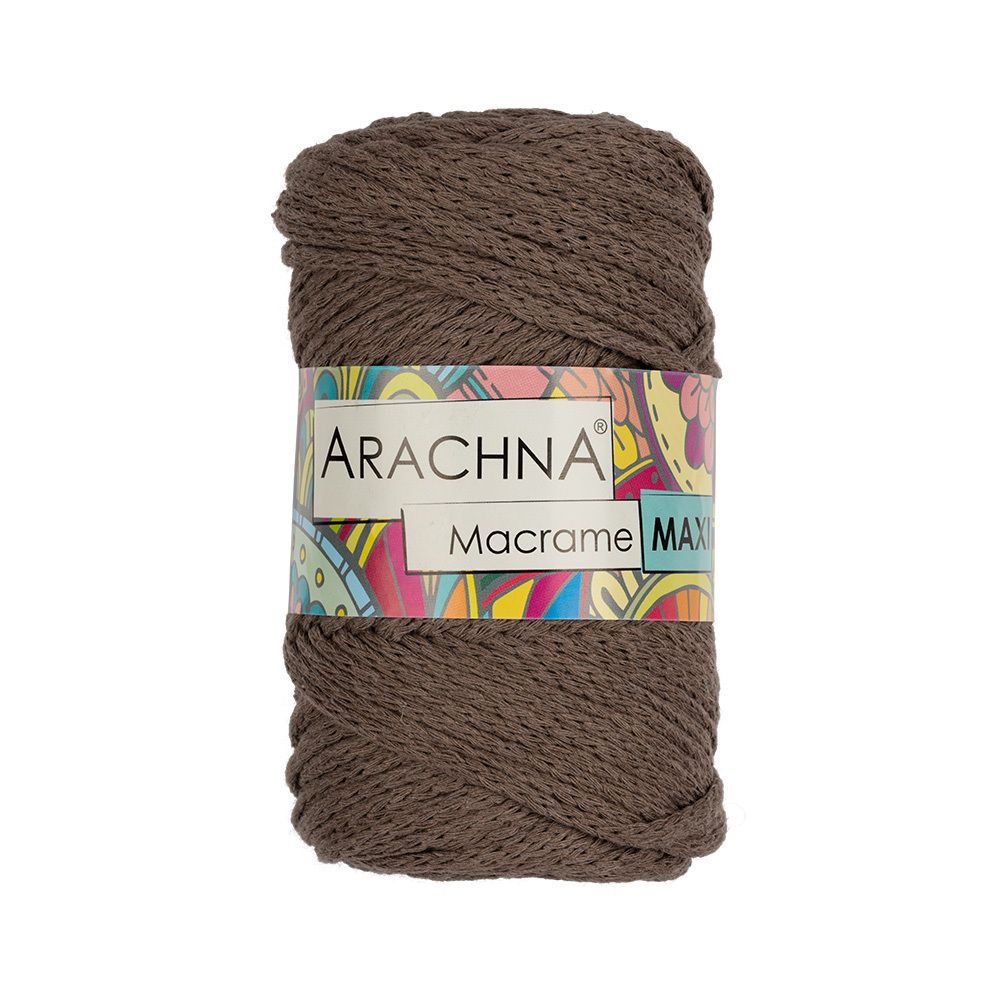 Пряжа Arachna Macrame Maxi / уп.4 мот. по 250г, 80м, 26 св.коричневый
