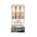 Пастель художественная масляная 12х3 шт, 01 белый, (Limited Edition), Vista-Artista VAOPL-3