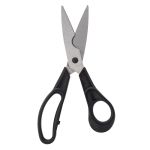 Ножницы универсальные кухонные 21 см, цвет микс, Красный Металлист