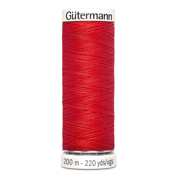 Нитки универсальные Gutermann Sew-all, 200м, 364 красно-лососевый, 5 катушек