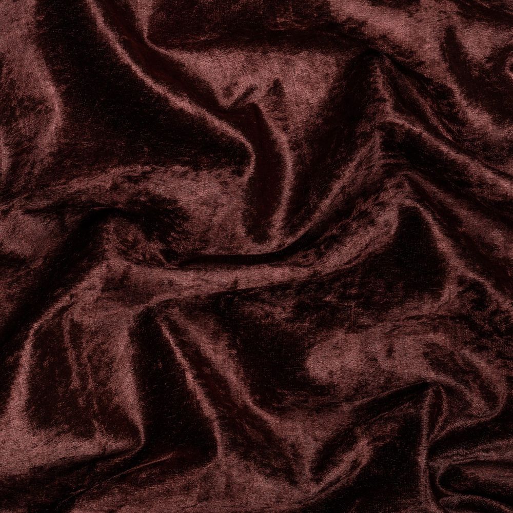 Плюш (ткань) 00 Peppy PCVL, 250±5 г/м², 150±2 см / 5 метров, винтажный, 07 т.коричневый