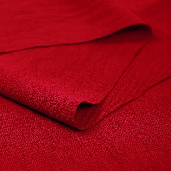 Лен Манго 160 г/м², 150 см / 3 метра, TBY.Mg.18 цв.красный