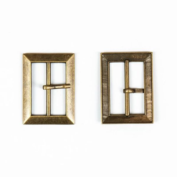 Пряжка ременная металл 20 мм (внешн. 29х22 мм), 10 шт, латунь, BIG