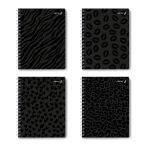 Тетрадь ученическая общая, выборочный УФ лак, A5 48 л. на гребне 65 г/м², белизна 100 %, 8 шт, клетка, 01176 Просто гений, Светоч Т106