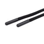 Шнурок декоративный круглый ⌀5.0 мм / 135см, 1 шт, 13 черный, 3AR2808