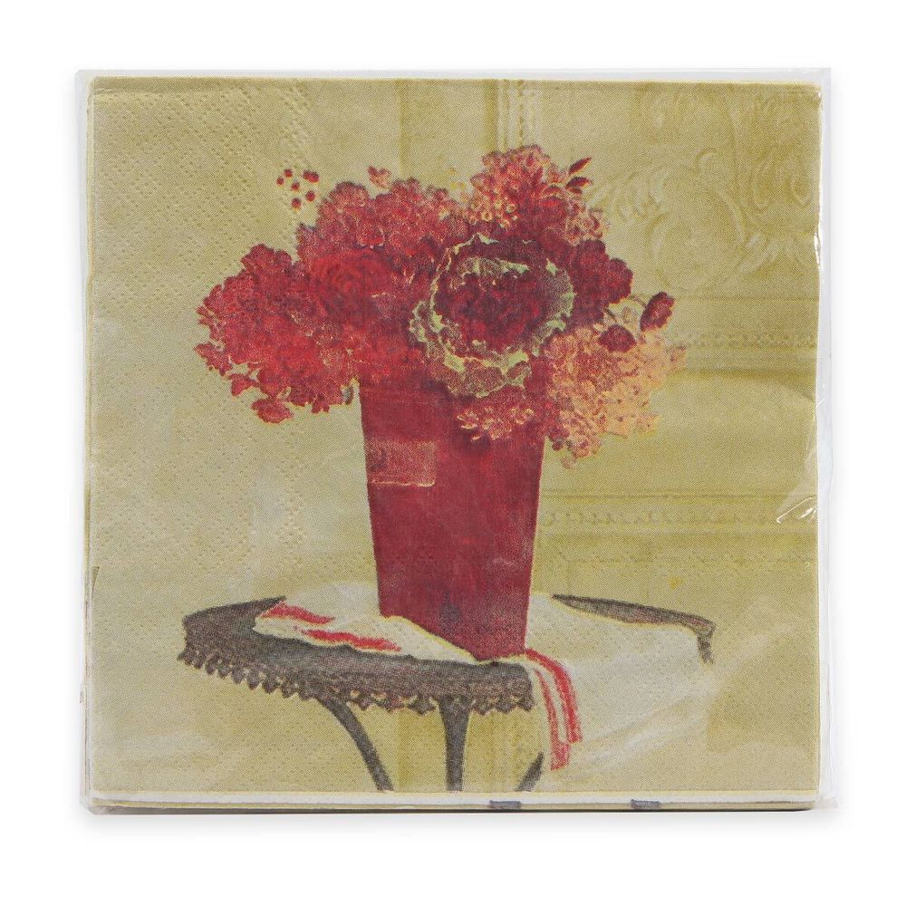 Салфетки 33х33см, 2-х слойные AY, 20 шт/упак (AY-2001)