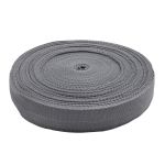 Стропа (ременная лента) 40 мм / 25 метров, толщ. 1.0 мм, [26.9 г/пог.м], 100% п/п, 33 серый