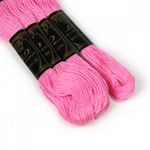 Мулине Ideal, цв.402 ярк.розовый, 24 мотка по 8 метров