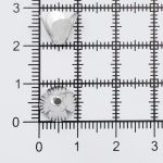 Шапочка для бусин, 10мм 30 шт/упак, Astra&Craft (Никель), 4AR200