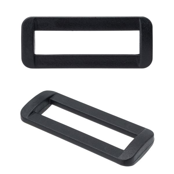 Рамка прямоугольная пластик ацеталь 40 мм, черный, 20 шт