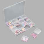 Контейнер для хранения мелочей 21х17.4х2.6 см, 16 штук в боксе