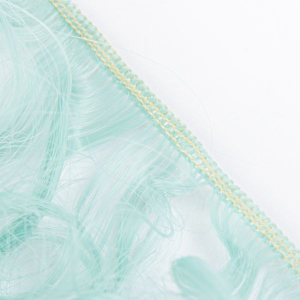 Трессы для кукол 15 см, 100 см, 27 г, 32 мятный, HobbyBe HAR-9