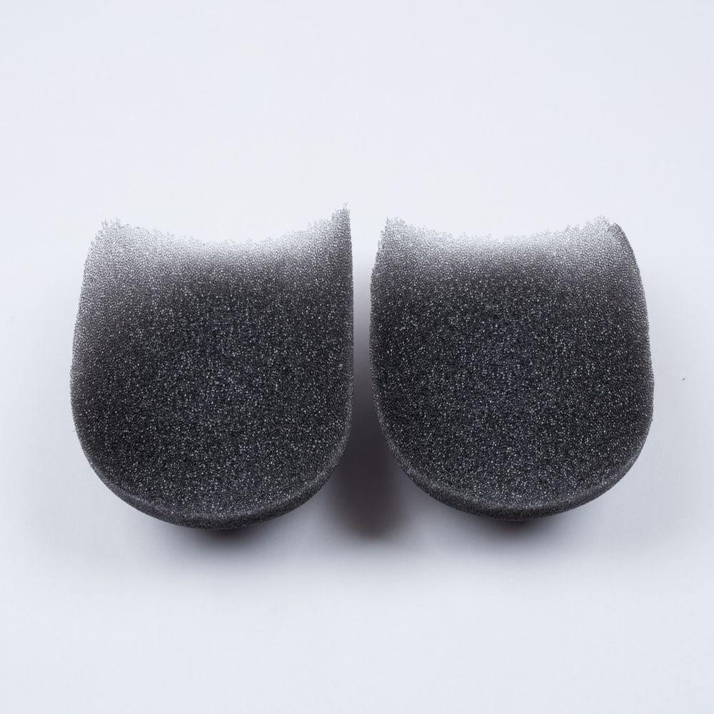 Плечевые накладки (подплечники) втачные необтянутые 200х210х25 мм, 10 пар, черный, РН-25