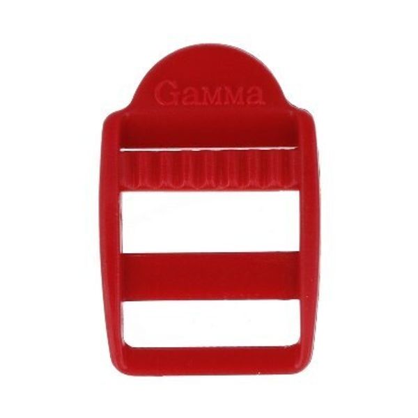 Пряжка регулировочная 19 мм, 10 шт, 519 красный