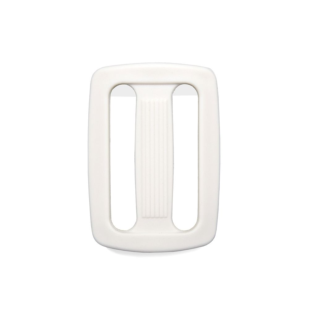 Пряжка, ПА, цветная, 30 мм (1000 белый), 50 шт