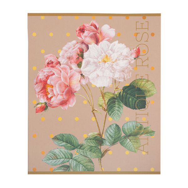 Тетрадь Цветы A5 48 л. на скобе 60 г/м², 10 шт, клетка, SVT 481421 02 т.бежевый, Светоч