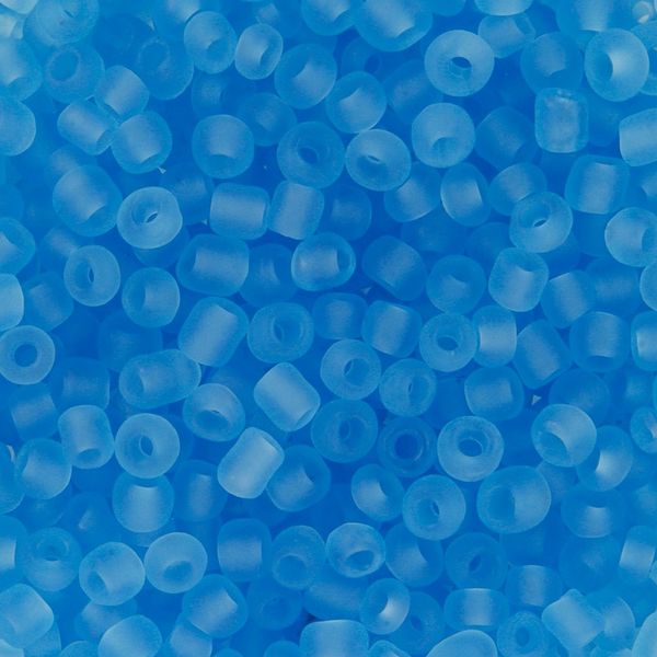 Бисер Zlatka 11/0 (2.1 мм), 100 г (10х10 г), №0003M голубой, GR