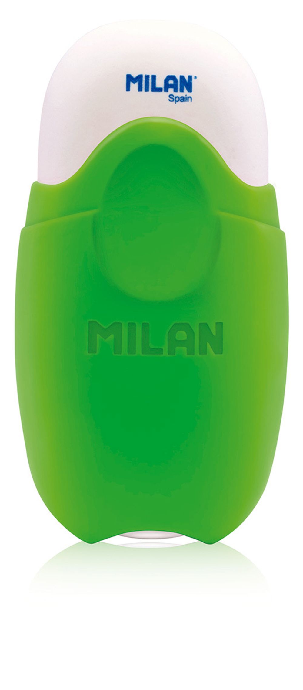 Ластик с защитной крышкой School 1012 Fluo 12 шт, CMMS1012, Milan