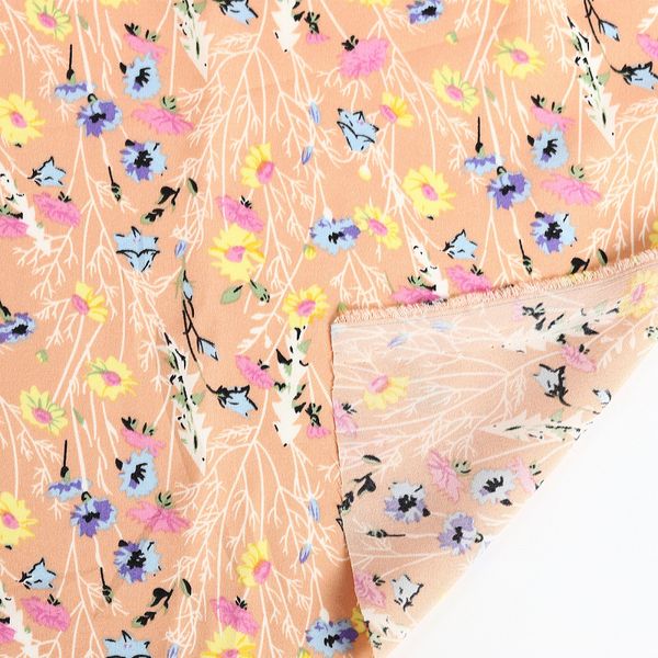 Софт ткань 105 г/м², 150 см / 1 метр, ОТР.N-TBY.M111.6, цв.6 персиковый