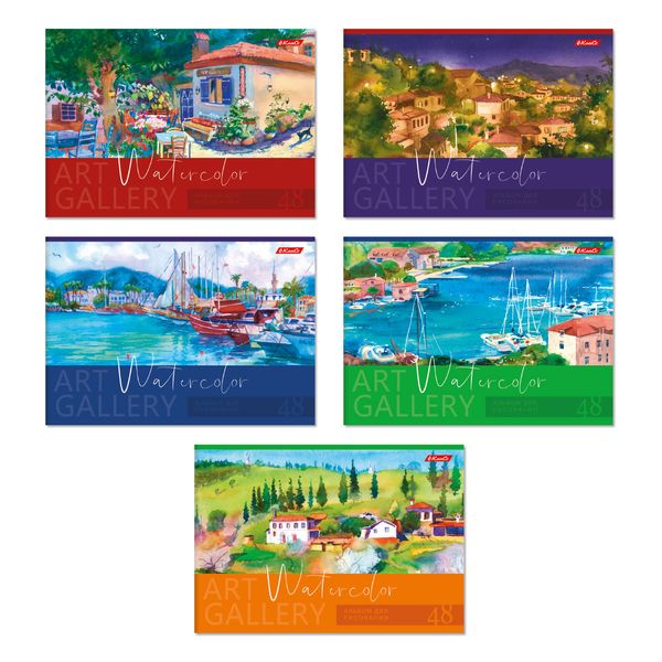 Альбом для рисования 100 г/м², A4 29х20.5 см, на скобе 48 л., 10 шт, 48АЛСК4_000269 Незабываемые мгновения, Светоч