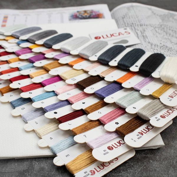 Набор для вышивания нитками Luca-S BU5033, Дикая Жизнь, 48х32см