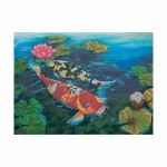 Рисунок для вышивания бисером, Hobby&Pro, "Карпы" 25х19см