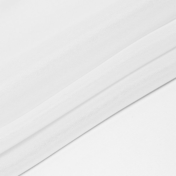 Ткань подкладочная Таффета С190Т 53 г/м², 150 см / 3 метра, IdealTex F101 белый