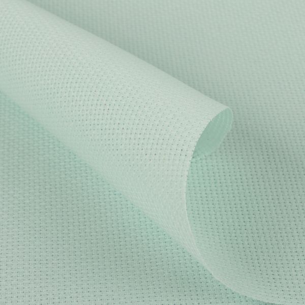 Канва Aida 14 ct, 150 см / 10 метров, св-голубой, Gamma K04