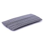 Косая бейка хлопковая 20 мм / 5 шт по 5.4 метра, №113C черный/клетка, Gamma GBF-20