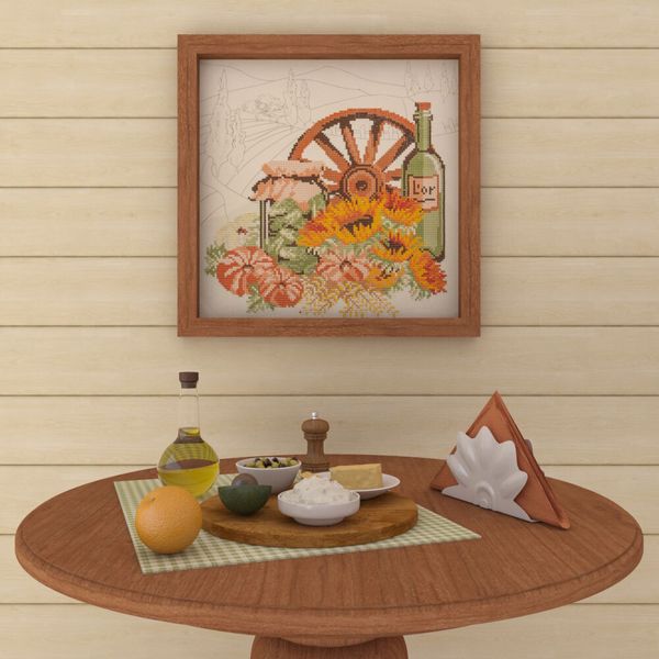 Алмазная (кристальная) мозаика Фрея, Урожайный год, 30х30 см