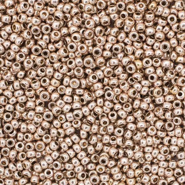 Бисер Preciosa Solgel metallic 10/0 (2.3 мм), 100 г (5х20 г), круг.отв.