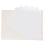 Папка с бумагой для акварели 200 г/м², A2 60х42 см, папка 10 л, Лодочки гознак тисненая, Vista-Artista PWG-A210