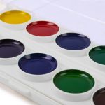 Краска акварель Лео Ярко медовые, без кисти (классическая двухъярусная) LBW-0124 24 цв