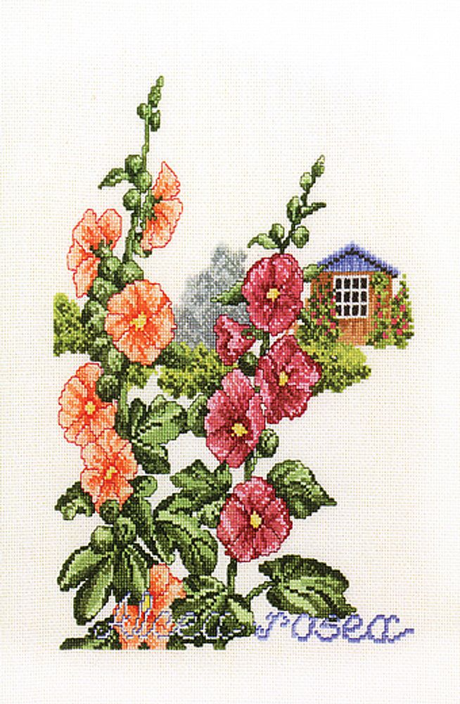 Eva Rosenstand, Дом в цветах, 33х25 см