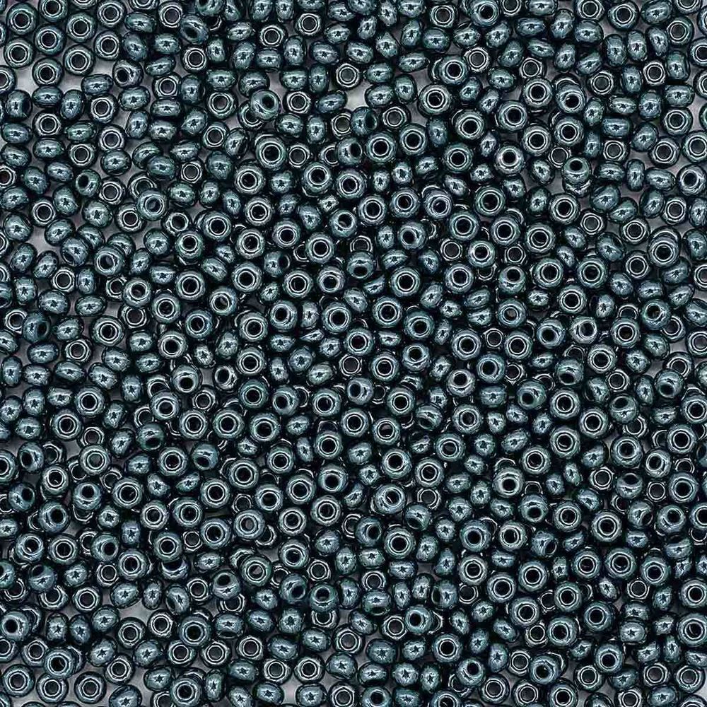 Бисер Preciosa 10/0 (2.3 мм), 100 г (5х20 г), непрозрачный с жемчужным покрытием, цв. 58270