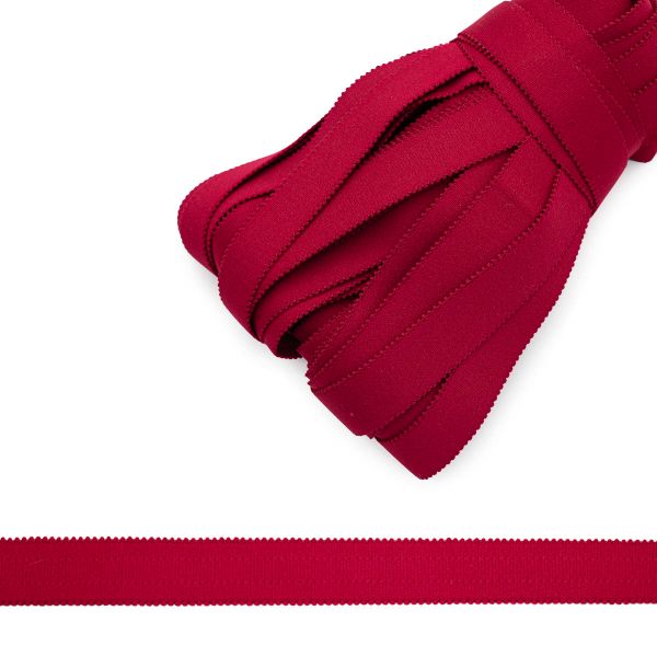 Резинка бельевая (бретелечная) 25.0 мм / 25 метров, 1847-90 т.алая роза