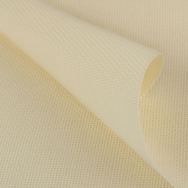 Канва Aida 18 ct, 50х50±2 см, кремовый, Gamma