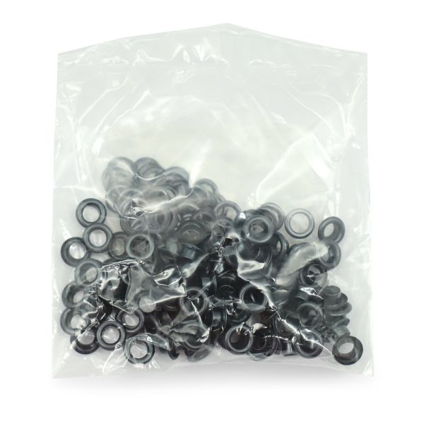 Люверсы металл ⌀_4.0 мм (внутр.), черный, 100 шт, S090812, BIG