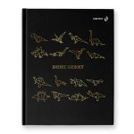 Бизнес-блокнот, мат. лам. + тис. золотой фольгой, A5+ 80 л. 22 шт, клетка, Юрский парк 000934, Светоч 80ББТ5_8_5_1